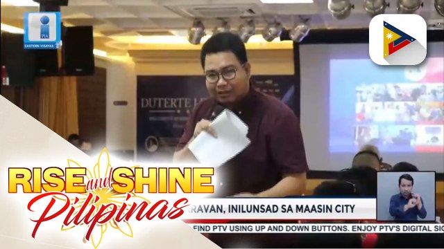 Duterte Legacy Caravan, inilunsad sa Maasin City; Maasin LGU, nagpasalamat kay Pres. Duterte sa mga tulong na ibinigay sa kanilang lugar