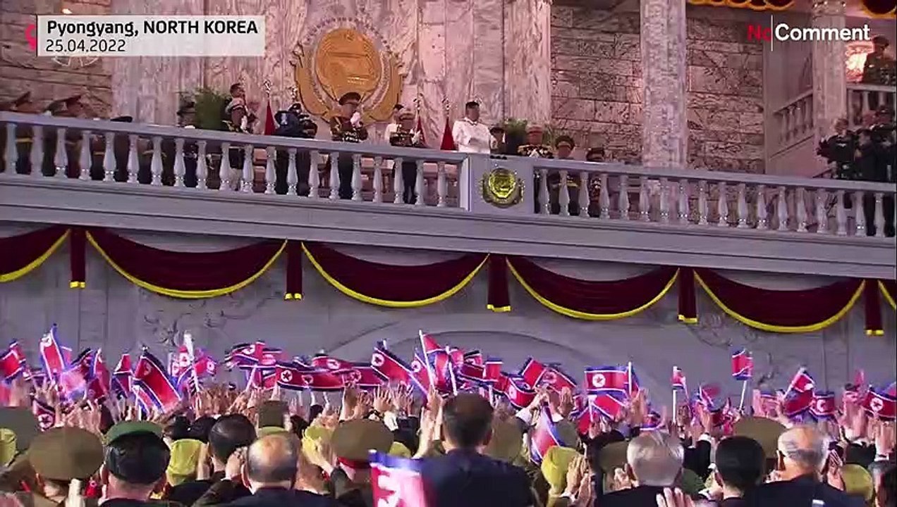 Nordkorea feiert den 90. Jahrestag der Gründung seiner Armee