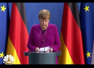 المستشارة الألمانية تطالب قادة العالم بمساعدة الدول الأشد فقراً