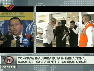 Descargar video: Conviasa apertura primer vuelo directo de la ruta Caracas - San Vicente y las Granadinas