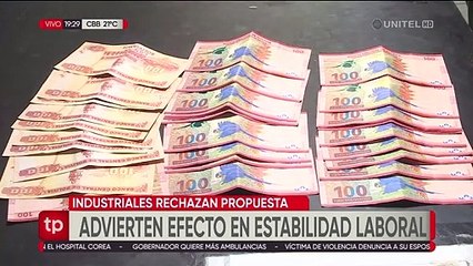 La Cámara Nacional de Industrias dicen que acatarán alza salarial aunque no están de acuerdo