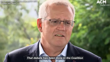 Morrison brushes off Matt Canavan's claim that "Net Zero by 2050 is dead" | April 27 2022 | Canberra Times