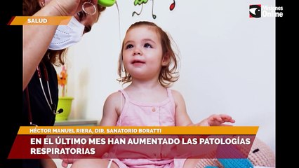 En el último mes han aumentado las patologías respiratorias