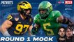 Patriots Beat: First-Round Mock Draft Show