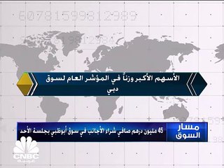 المراجعة نصف السنوية لمؤشر سوق دبي: "الأمارات دبي الوطني" الأكبر وزنا بنسبة 20% و"دبي الإسلامي" ثانياً