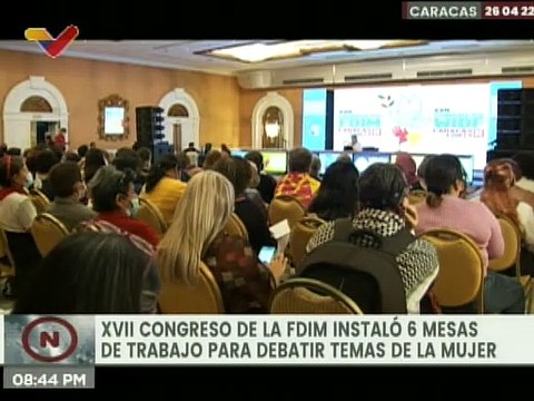 Congreso de la Federación Democrática Internacional de Mujeres debate el impacto de las agresiones imperialistas