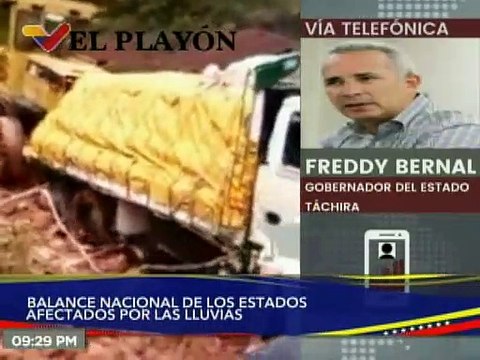 Instalado el comité de riesgo en Táchira para la atención de 10 municipios afectados por lluvias