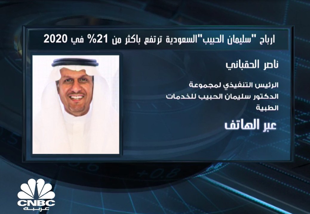 الرئيس التنفيذي لمجموعة،"د. سليمان الحبيب" السعودية، لـ CNBC عربية: ارتفاع الإيرادات لـ 5.8 مليارات ريال كان مدعوما بنمو كافة القطاعات