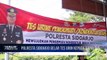 Kapolresta Sidoarjo Cek Pos Pam dan Pos Yan Lebaran Serta Meninjau Tes Urine Kepada Sopir Bus di Terminal Purabaya