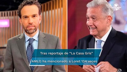 "Lo suyo es la venganza": AMLO ha mencionado 134 veces a Loret de Mola en 60 mañaneras