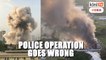 Police fireworks disposal goes wrong, 50 vehicles burnt