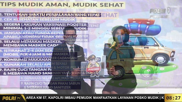 Info Grafis Tips Mudik Aman, Mudik Sehat