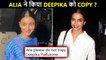 Alia Bhatt COPIES Deepika? Gets Trolled For Not Applying Sindoor After Wedding With Ranbir