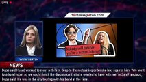 Johnny Depp Was 'Confused' When Amber Heard Asked to Meet with Him in 2016 Despite Restraining - 1br