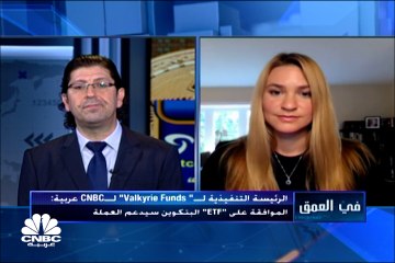 الرئيسة التنفيذية لـ  Valkyrie Funds لـCNBC عربية:صناديق ETF للبتكوين هي أداة للتحوط من التضخم