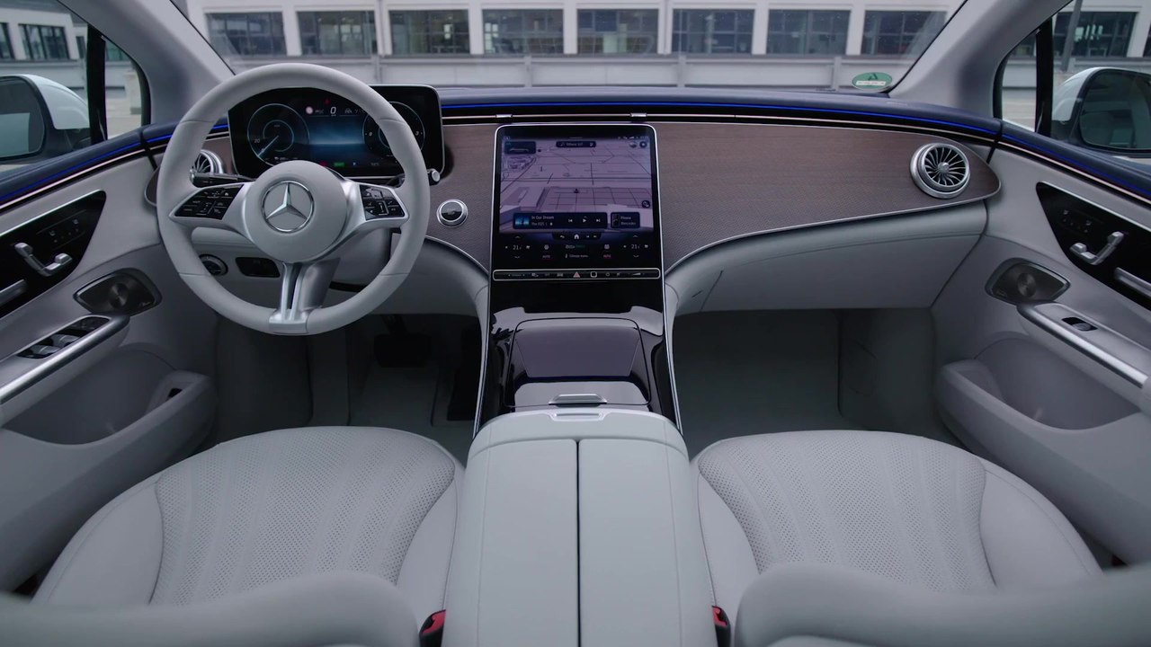 Der neue Mercedes EQE - die Aerodynamik