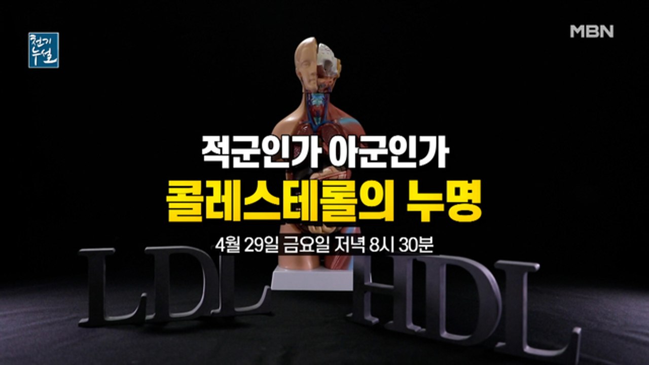 적군인가 아군인가 콜레스테롤의 누명