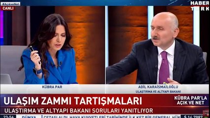 Ulaştırma Bakanı zam eleştirilerine tepki çeken yanıt