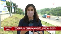 Pantauan Mudik di Tol Jakarta Cikampek : Contraflow dari KM 47 - KM 70