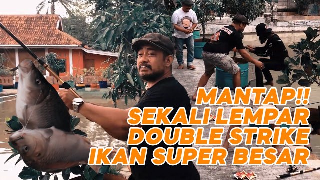 MOMOTORAN KLASIK #13 - MANTAP!! SEKALI LEMPAR DOUBLE STRIKE IKAN SUPER BESAR