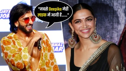 Download Video: Ranveer Singh Gushes While Talking About Deepika Padukone, Calls Her 'Firecracker'