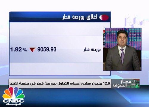 تداولات متباينة لأسواق الخليج .. وضغوط بيعية على المؤشر القطري ومحاولات للتماسك عند الـ 9 الاف نقطة