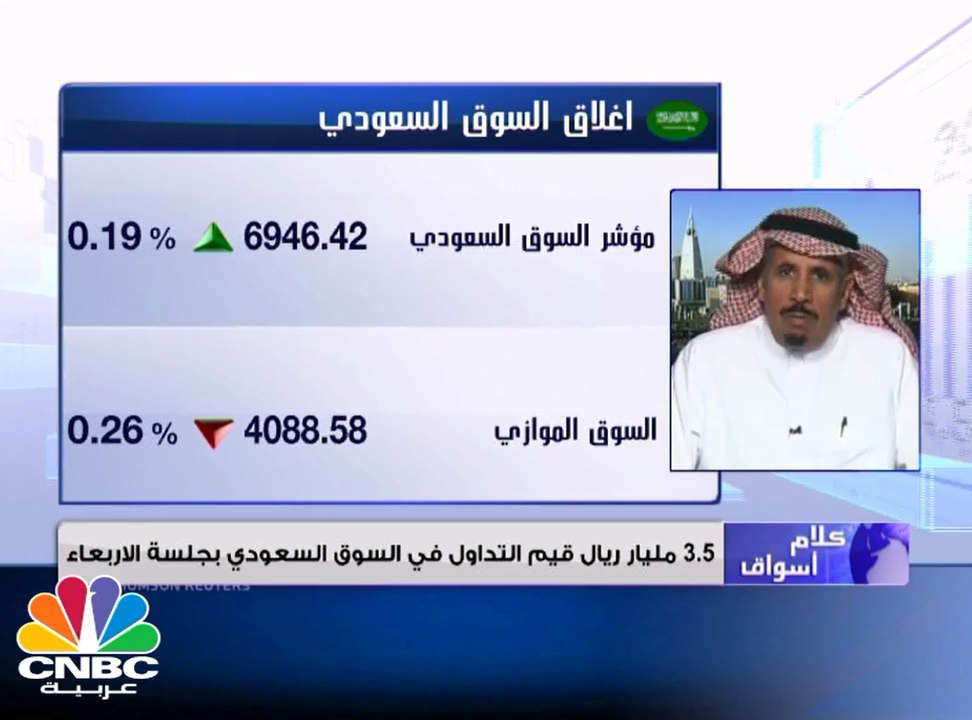 السوق السعودي يلامس مستويات 6950 نقطة و السيولة...