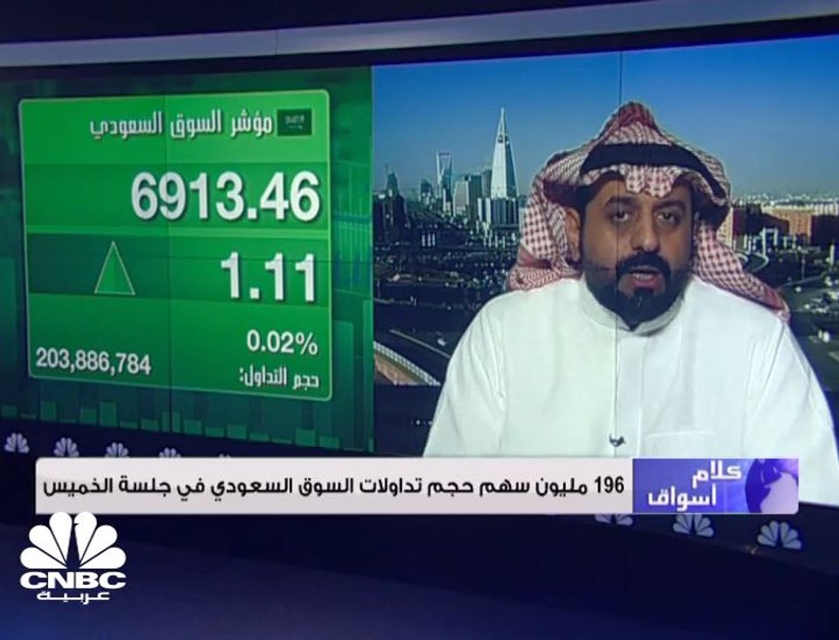 "تاسي" السعودي يرتفع هامشيا بآخر جلسات الأسبوع...