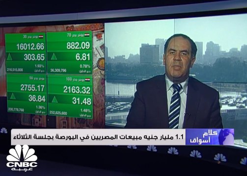 البورصة المصرية لأول مرة فوق مستويات 16000 نقطة