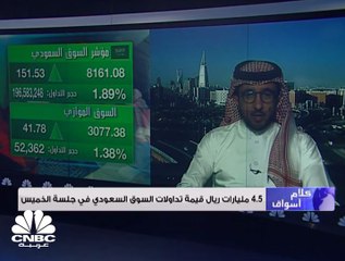 السوق السعودي ينهي آخر جلسة في مايو بتخطي مستوى الـ 8160 نقطة