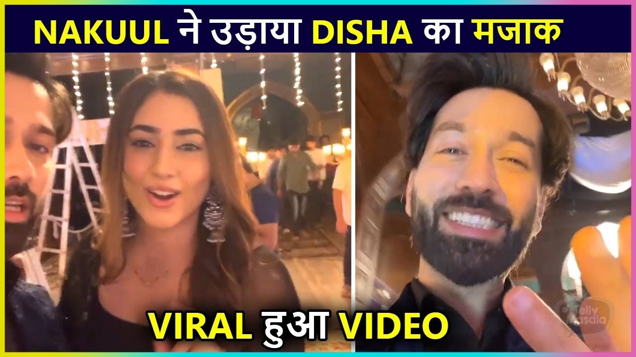 Nakuul Makes FUN OF Disha. Teaches Him English Vocabulary | Fun BTS Video
