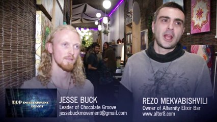 DDP Entertainment Report  - February 2, 2019 -  Rezo and Jesse at Chocolate Groove Event - Alternity Elixir Bar
