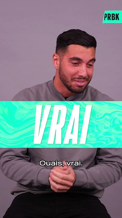 Ahmed lors d'une interview pour PRBK pour 10 couples parfaits 5 : Sarah Fraisou annonce avoir porté plainte contre lui pour violences conjugales