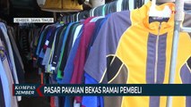 Mendekati Lebaran, Pasar Pakaian Bekas Babebo Ramai Pembeli