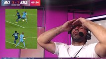 La reacción del Kun a lo de Vinicius: 