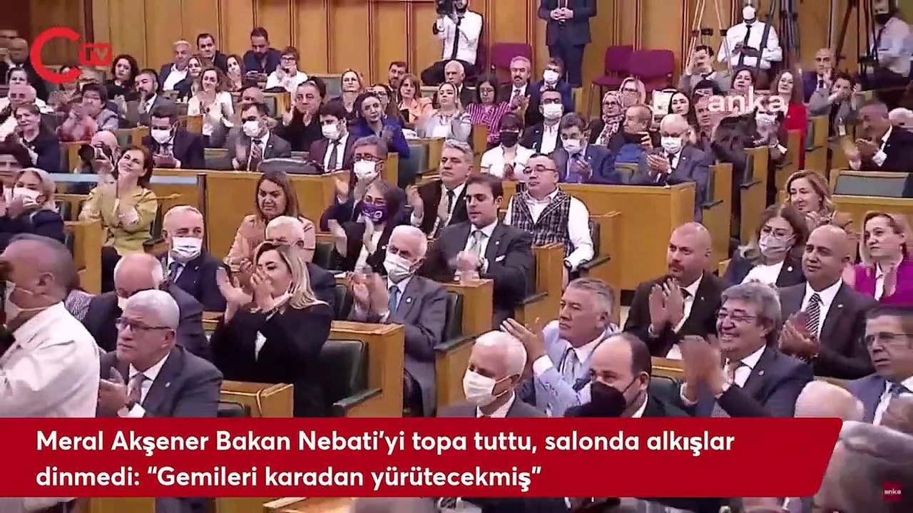 Meral Akşener Bakan Nebati'yi topa tuttu, salonda alkışlar dinmedi: “Gemileri karadan yürütecekmiş”