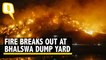 Bhalswa Fire | Massive Fire Breaks Out at Bhalswa Landfill Site in Delhi