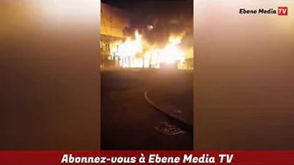 Vidéo : Un dépôt d'armes russe en feu près de la frontière avec l'Ukraine