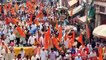 VIDEO : अलवर में मंदिरों पर बुलडोज़र चलाने का विरोध, देखें सर्व हिन्दू समाज का 'शक्ति प्रदर्शन'!