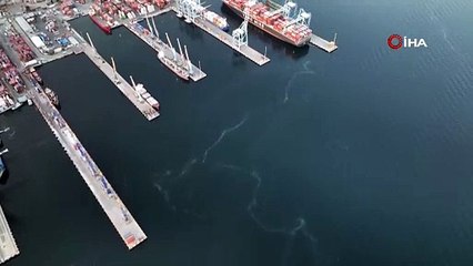 Beylikdüzü açıklarında müsilaj izleri görüldü