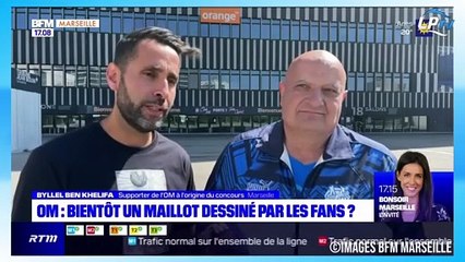 OM : des supporters créent leur propre maillot Olympien
