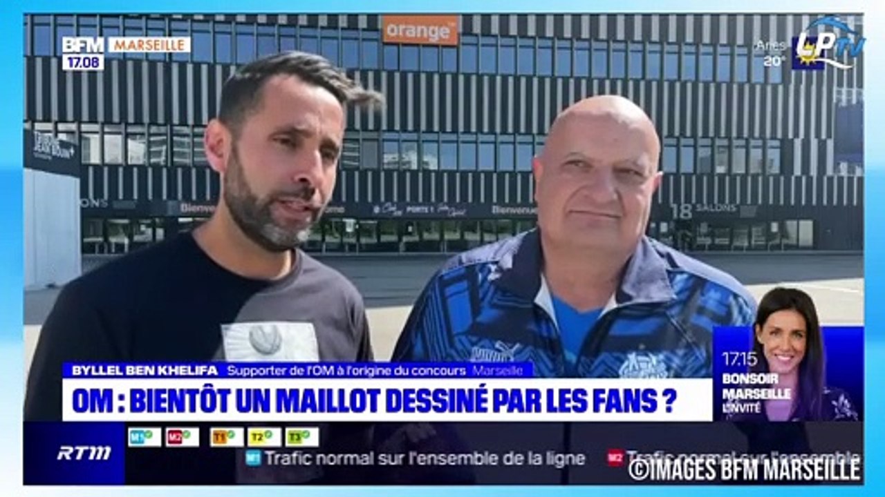 OM : des supporters créent leur propre maillot Olympien