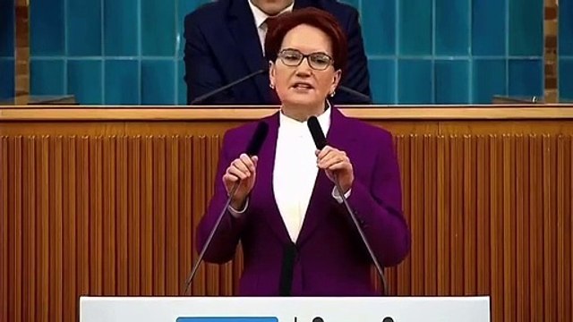 Prompter bozuldu, Akşener error verdi