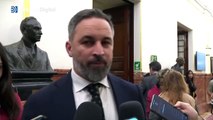 Abascal confirma la candidatura de Olona a las andaluzas: 