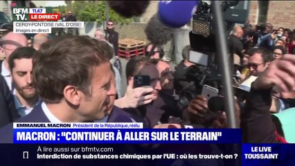 Mélenchon qui souhaite être Premier ministre: "Chaque chose en son temps, il faut respecter les électeurs" répond Macron
