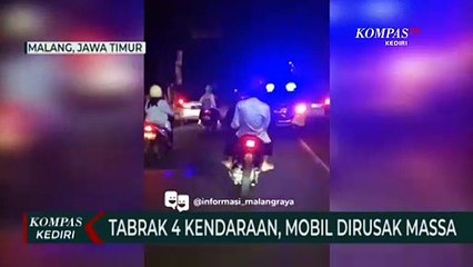 Viral! Aksi Kejar-Kejaran Polisi Dengan Pelaku Tabrak Lari