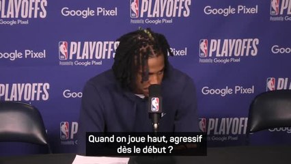 Grizzlies - Ja Morant : "Gagner sur le fil ? Personnellement, j'en ai marre"