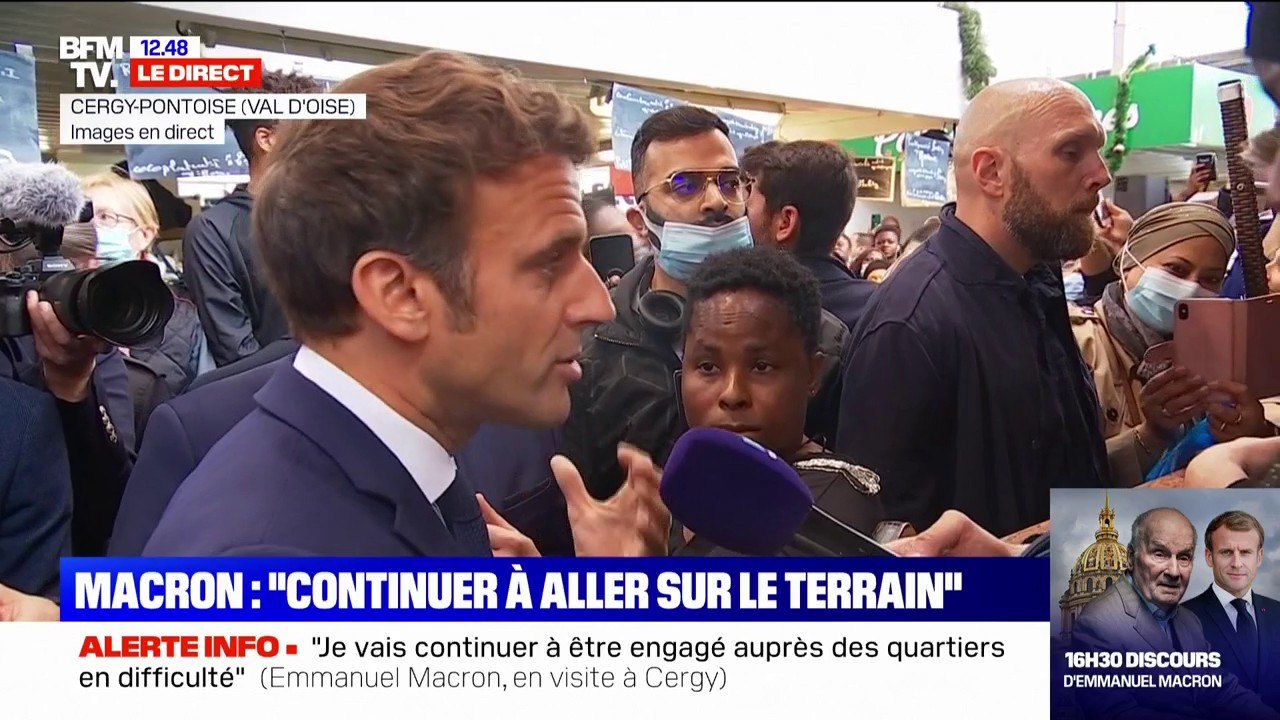 Emmanuel Macron: "Je veux avancer et essayer de réconcilier"