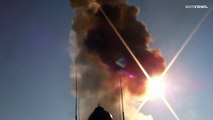 شاهد: روسيا تطلق صواريخ كاليبر من البحر الأسود لاستهداف مستودع أسلحة أمريكية وأوروبية بأوكرانيا