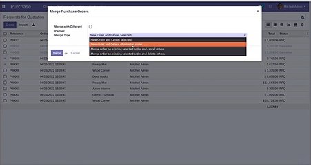 How to Merge Multiple Purchase Orders _ Odoo Apps Features